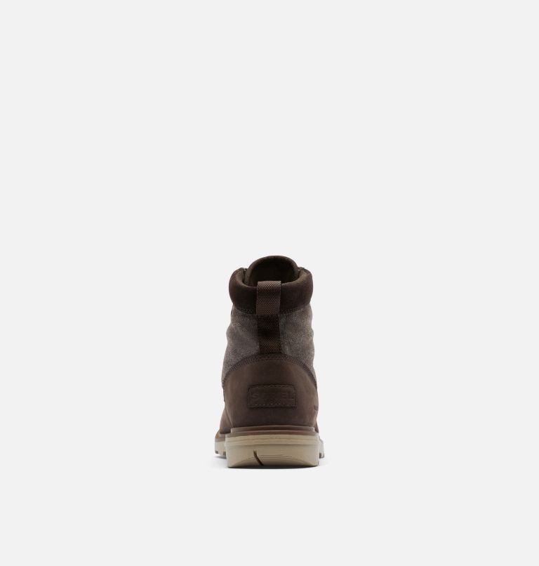 Thumbnail: Men's Carson Moc Waterproof Winter Boot, Color: Blackened Brown, Khaki II, image 4