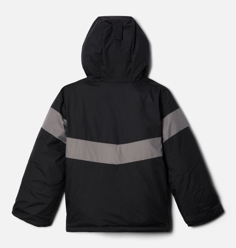 Boys' Lightning Lift II Jacket, Color: Black, City Grey, image 2