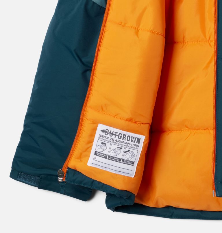 Boys' Lightning Lift II Jacket, Color: Night Wave, Night Wave Geoglacial, Metal, image 3