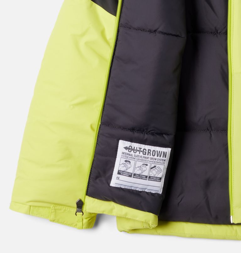 Youth Lightning Lift II Waterproof Ski Jacket, Color: Radiation, Shark Bolted Mtns, Shark, image 3