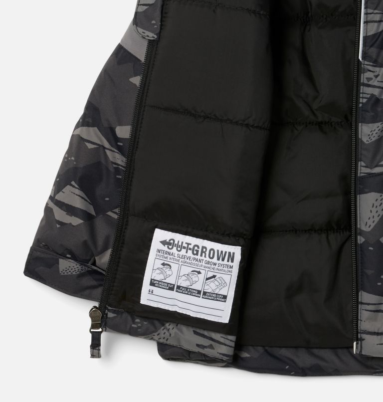 Veste Lightning Lift II Jeune Garçon, Color: Black Scrapscape Tonal, Black, City Grey, image 3