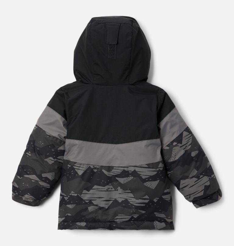 Veste Lightning Lift II Jeune Garçon, Color: Black Scrapscape Tonal, Black, City Grey, image 2