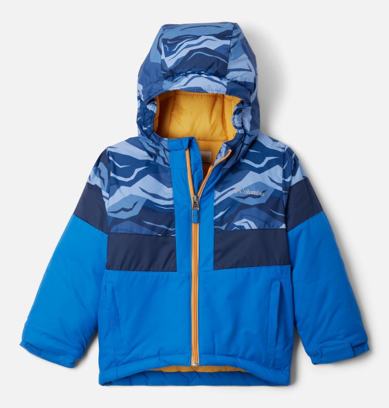 Boys' Toddler Lightning Lift II Jacket, Color: Bright Indigo, Coll Navy Tectonic, Navy, image 1