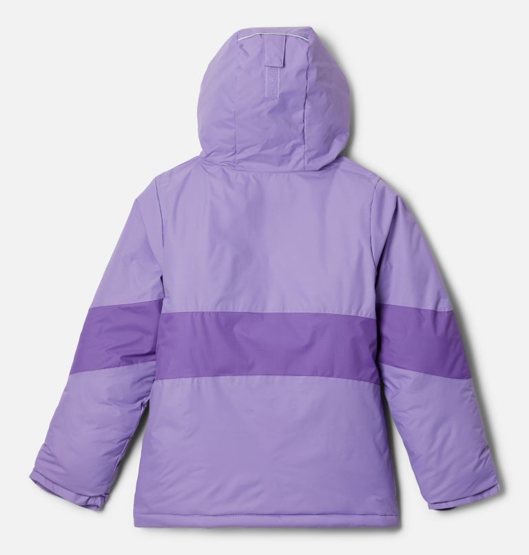Girls' Horizon Ride II Jacket, Color: Paisley Purple, Grape Gum, image 2