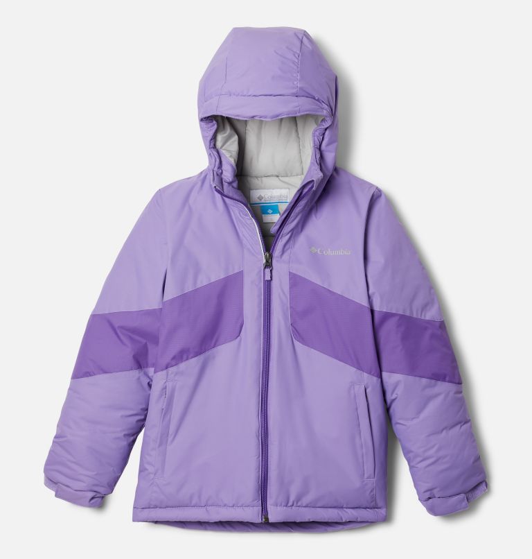 Girls' Horizon Ride II Jacket, Color: Paisley Purple, Grape Gum, image 1