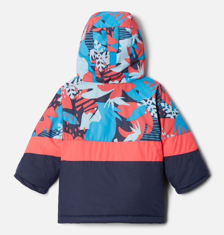 Girls' Toddler Horizon Ride II Jacket, Color: Nocturnal, Nocturnal Scraptanical, image 2