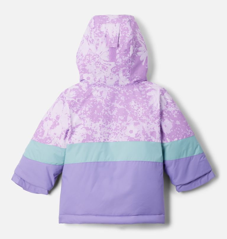 Thumbnail: Girls' Toddler Horizon Ride II Jacket, Color: Paisley Purple, Gumdrop Whimsy,Aqua Haze, image 2