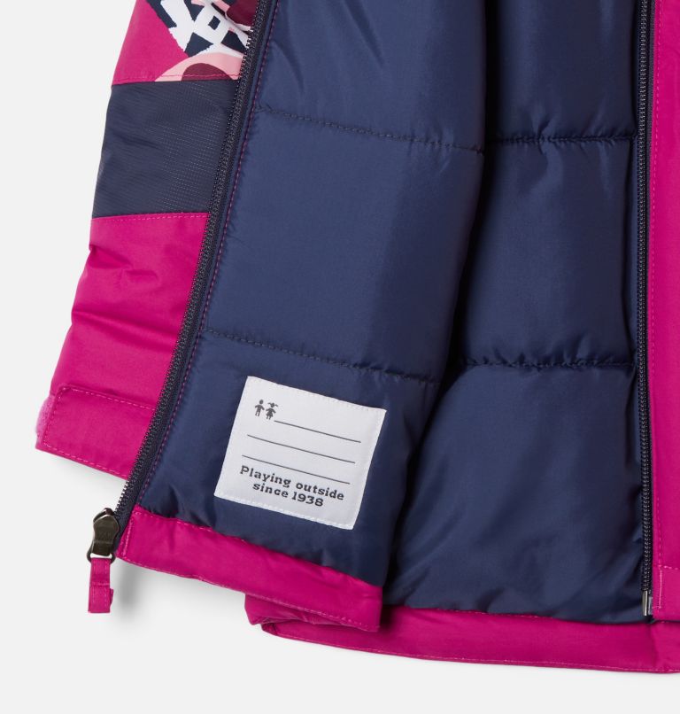 Veste Horizon Ride II Jeune Fille, Color: Wild Fuchsia, Wild Fuchsia Scraptanical, image 3