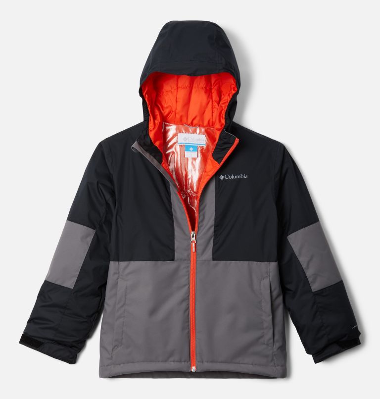 Veste isolée Oso Mountain Garçon, Color: Black, City Grey, image 1