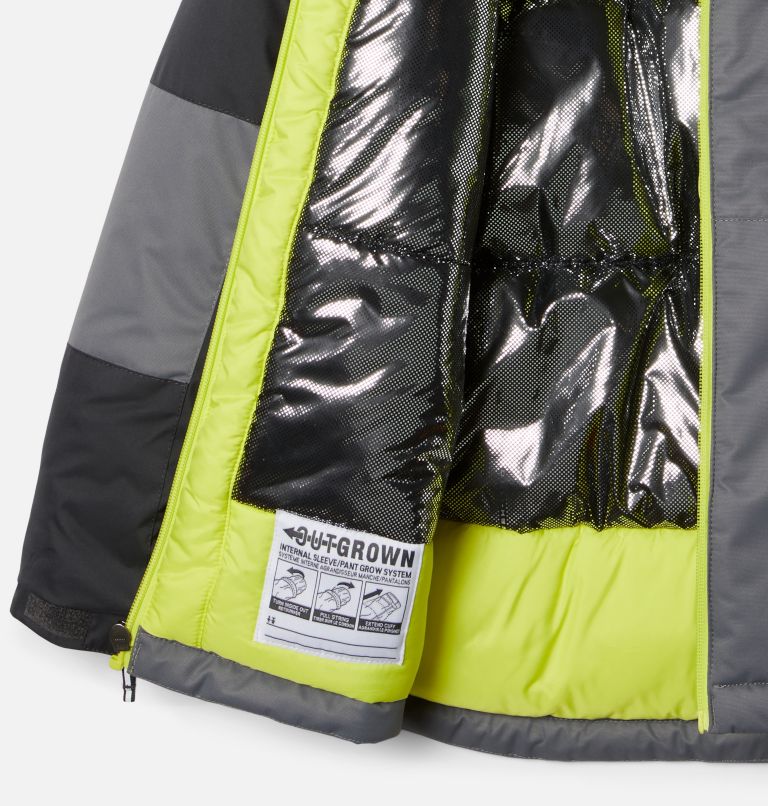 Boys' Oso Mountain Insulated Jacket, Color: Shark, City Grey, image 3