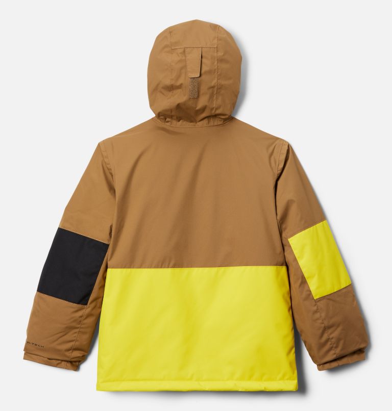 Boys' Oso Mountain Insulated Jacket, Color: Delta, Black, Laser Lemon, image 2