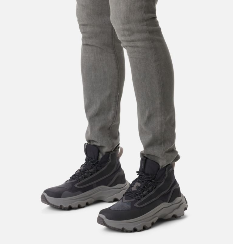 Thumbnail: Men's Kinetic Breakthru Venture Mid Sneaker, Color: Black, Jet, image 8