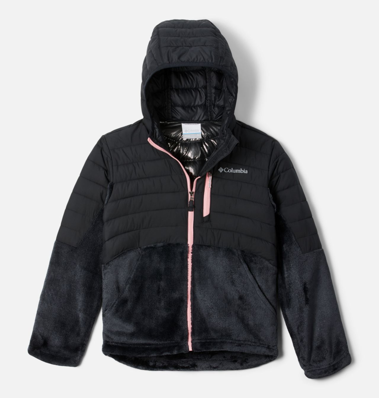 Girls' Powder Lite™ Novelty Hooded Jacket 1