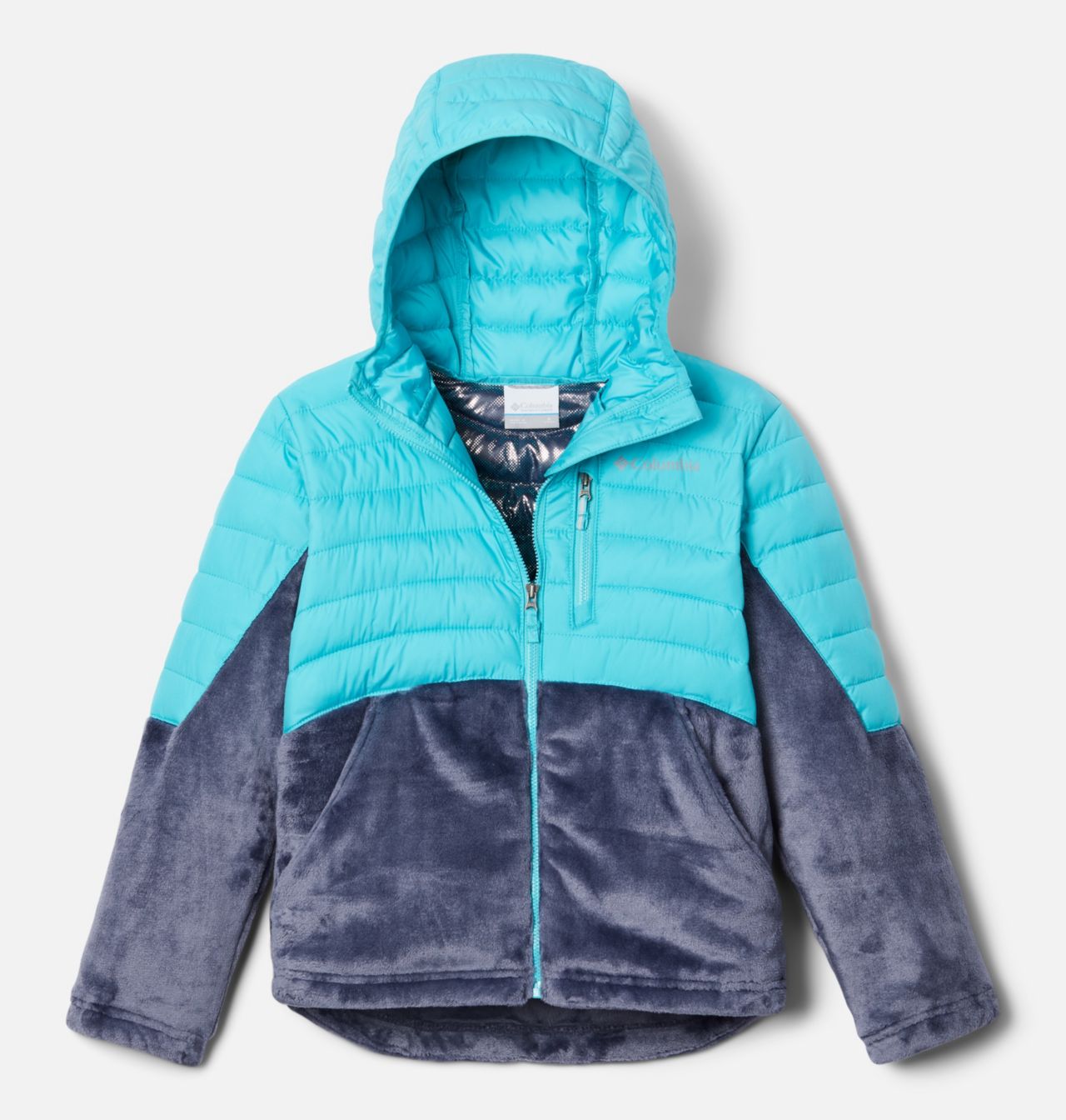 Girls' Powder Lite™ Novelty Hooded Jacket 1
