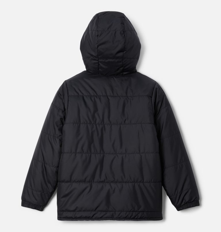 Boys' Big Fir Reversible Jacket, Color: Black, Warm Copper, image 2