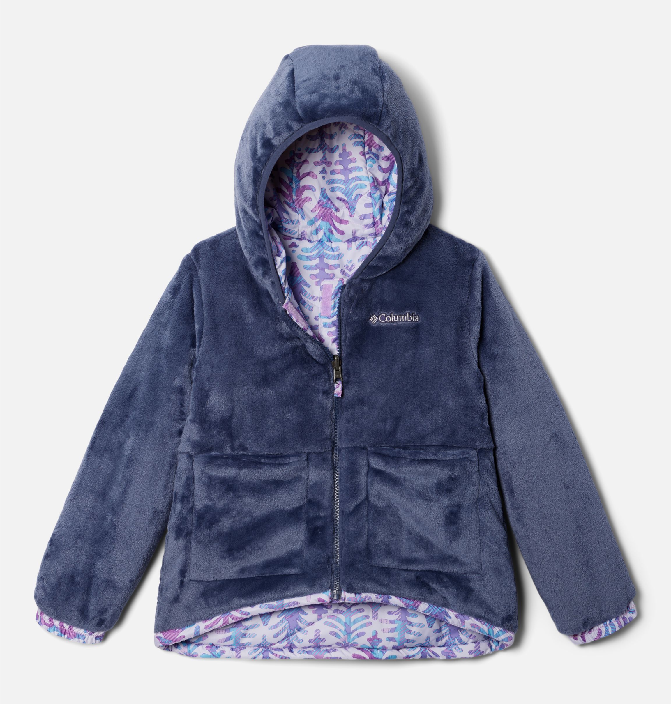 Columbia Girl's Big Fir Reversible Jacket