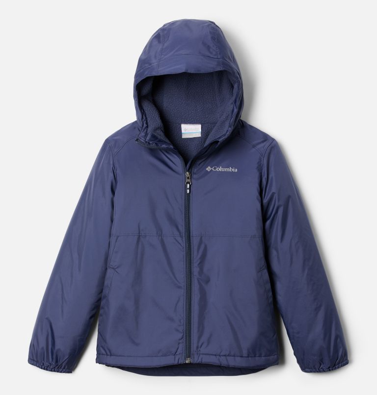 Thumbnail: Girls' Switchback Sherpa Lined Jacket, Color: Nocturnal, image 1