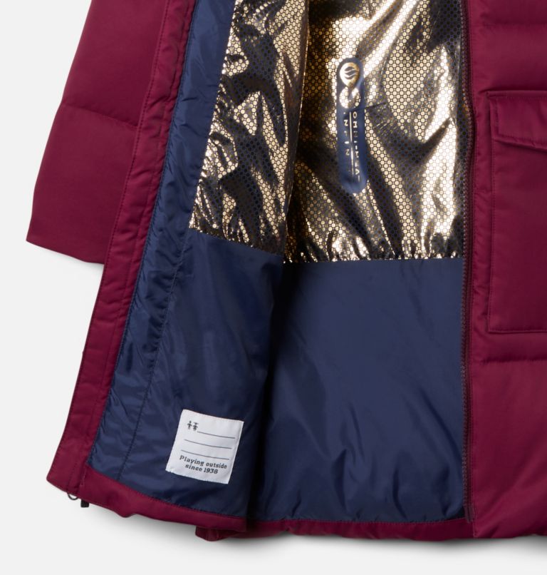 Thumbnail: Rockfall II Mid Down Jacket | 616 | XS, Color: Marionberry, image 3
