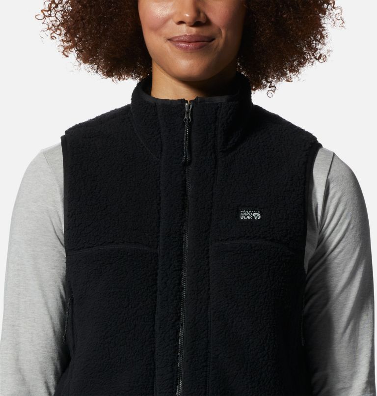 Thumbnail: Women's HiCamp Fleece Vest, Color: Black, image 4