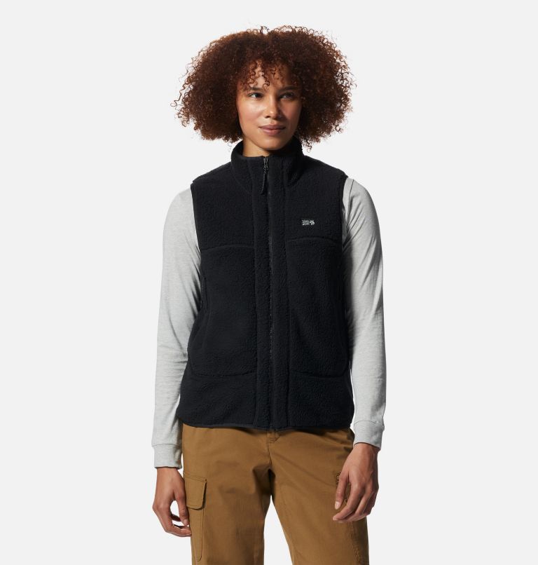 Geary Fleece Vest - Black