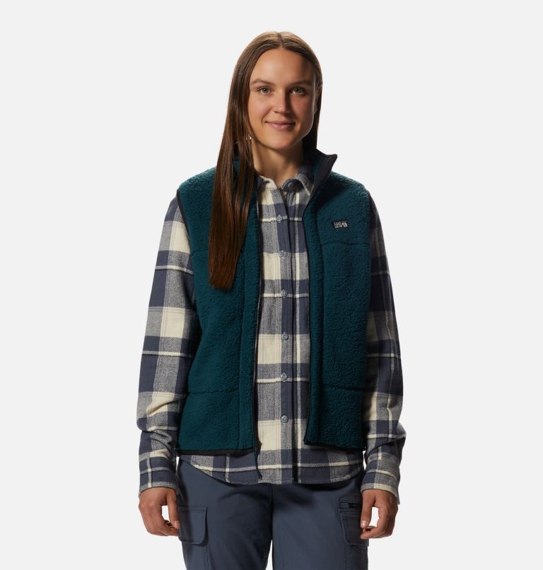 HiCamp Fleece Vest | 375 | XL, Color: Dark Marsh, image 5