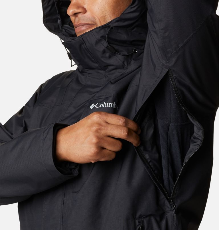 Men's Electric Peak 3-in-1 Interchange Walking Jacket, Color: Black, image 8