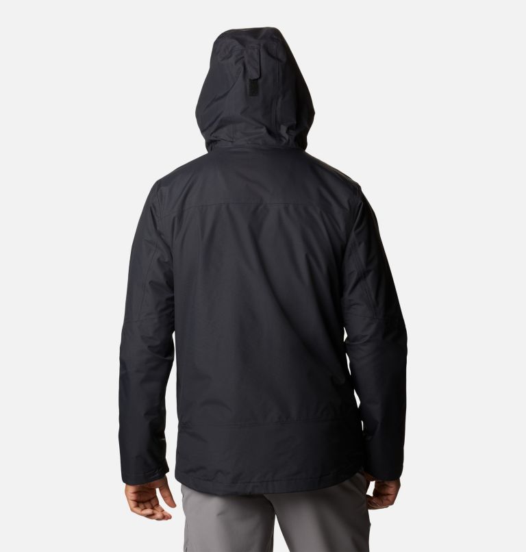 Men's Electric Peak 3-in-1 Interchange Walking Jacket, Color: Black, image 2
