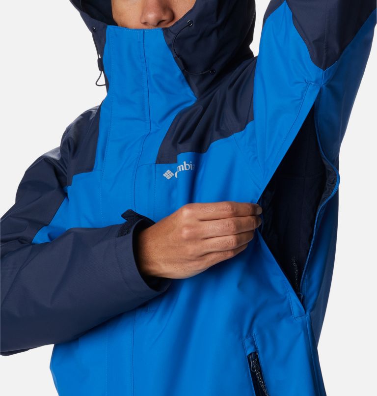 Men's Electric Peak 3-in-1 Interchange Walking Jacket, Color: Bright Indigo, Collegiate Navy, image 8