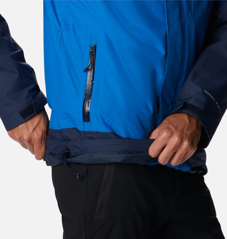 Men's Electric Peak 3-in-1 Interchange Walking Jacket, Color: Bright Indigo, Collegiate Navy, image 9