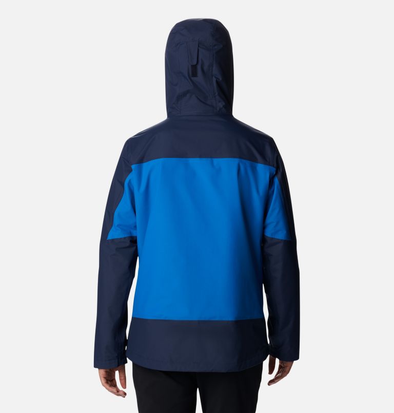 Electric Peak Interchange Jacket | 432 | M, Color: Bright Indigo, Collegiate Navy, image 2