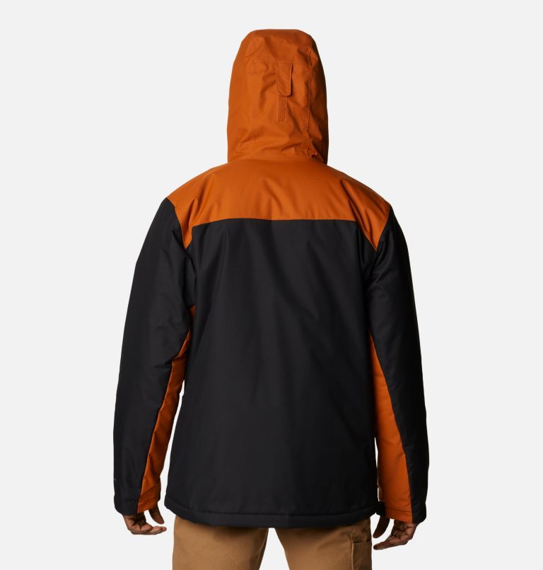 Thumbnail: Men's Tipton Peak II Insulated Jacket - Tall, Color: Black, Warm Copper, image 2