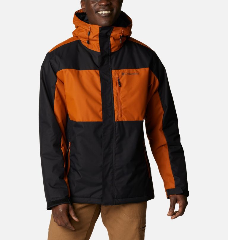 Thumbnail: Men's Tipton Peak II Insulated Jacket, Color: Black, Warm Copper, image 1