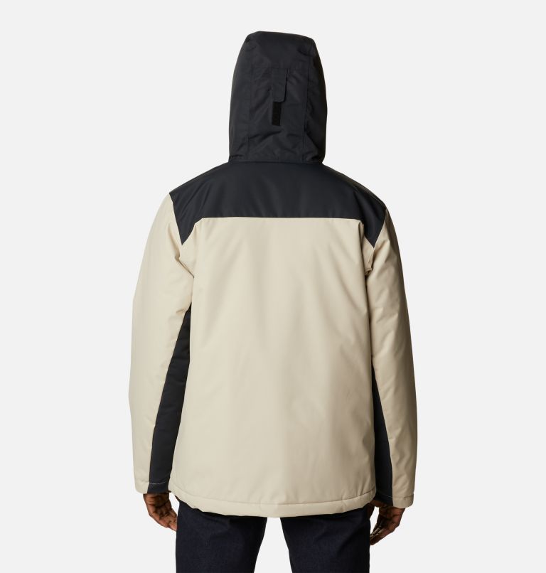 Thumbnail: Men's Tipton Peak II Insulated Jacket, Color: Ancient Fossil, Black, image 2