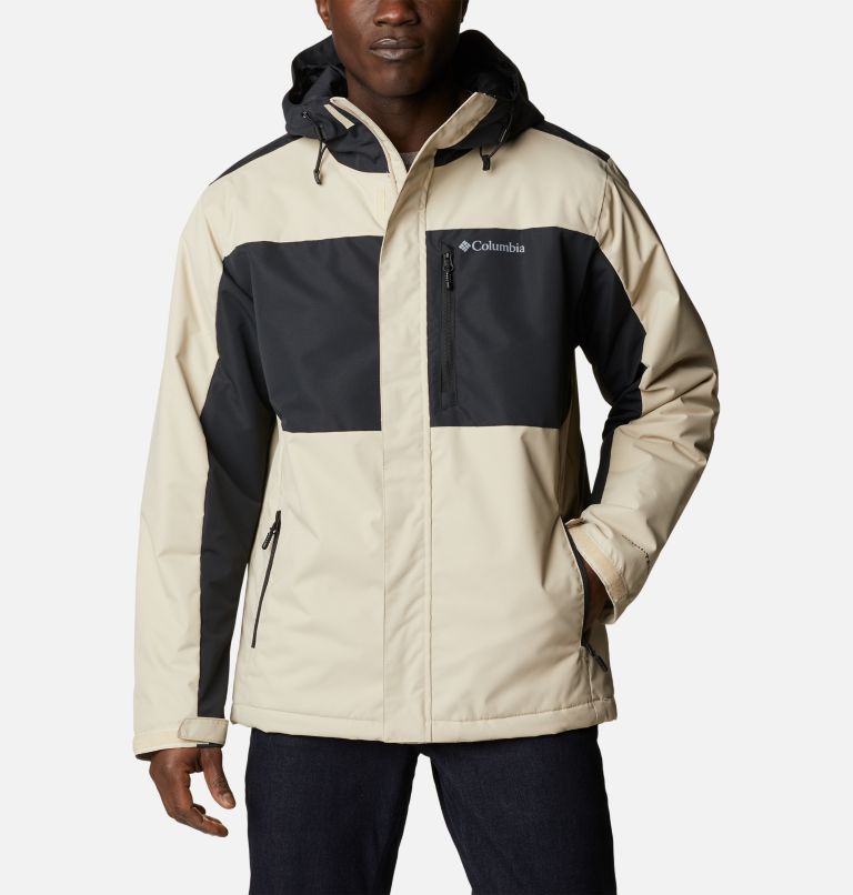 Thumbnail: Men's Tipton Peak II Insulated Jacket - Tall, Color: Ancient Fossil, Black, image 1