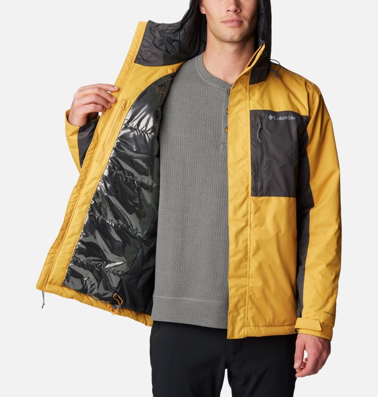 Columbia insulated store rain jacket