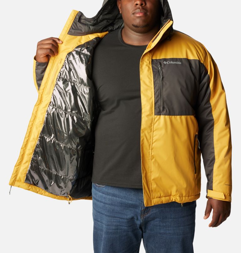 Columbia men's insulated hot sale rain jacket