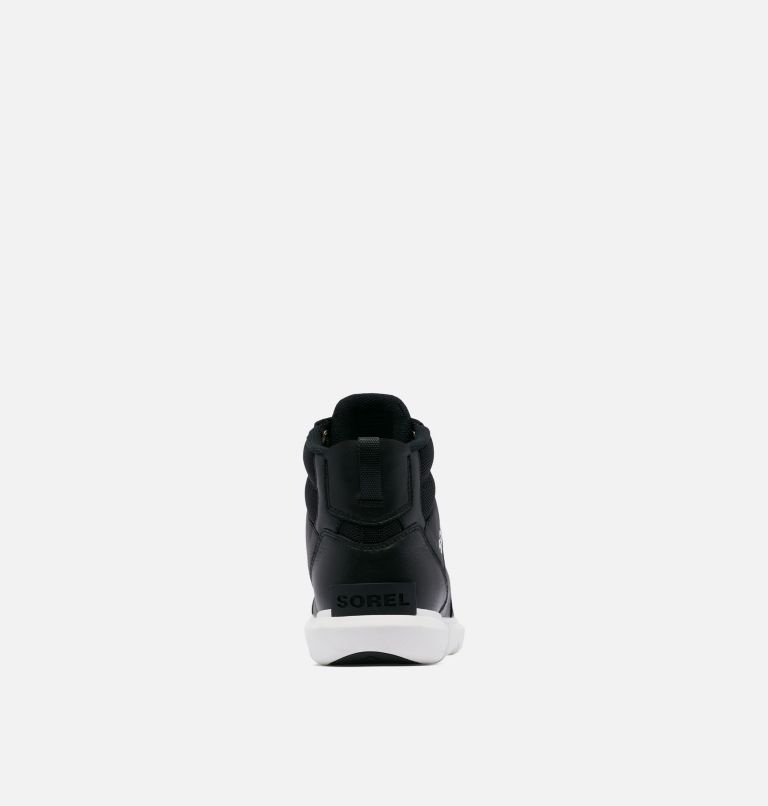 Men's Sorel Explorer Sneaker Mid, Color: Black, White, image 3