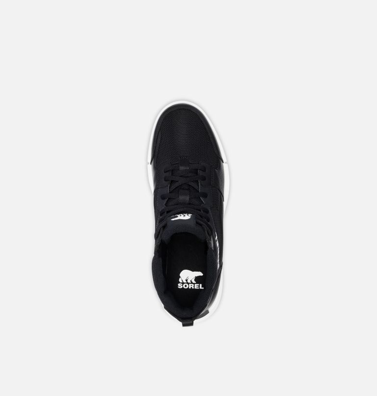 Men's Sorel Explorer Sneaker Mid, Color: Black, White, image 5