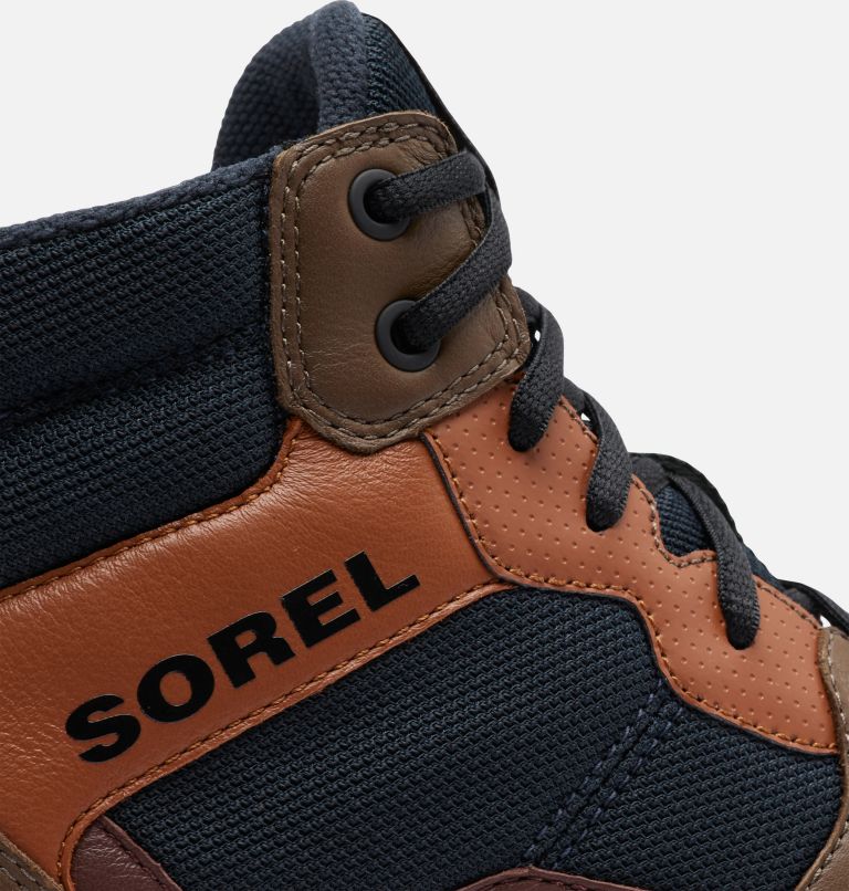 Thumbnail: Men's Sorel Explorer Sneaker Mid, Color: Abyss, Oatmeal, image 8