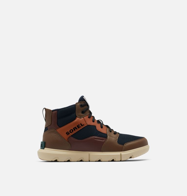 Thumbnail: Men's Sorel Explorer II  Mid Sneaker Shoe, Color: Abyss, Oatmeal, image 1