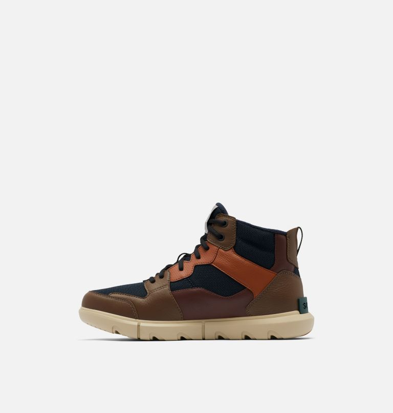 Thumbnail: Men's Sorel Explorer Sneaker Mid, Color: Abyss, Oatmeal, image 4