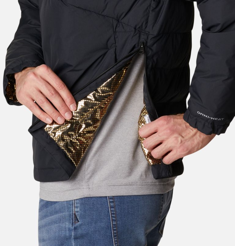 Men's Reno Ridge Pullover Jacket, Color: Black, image 6