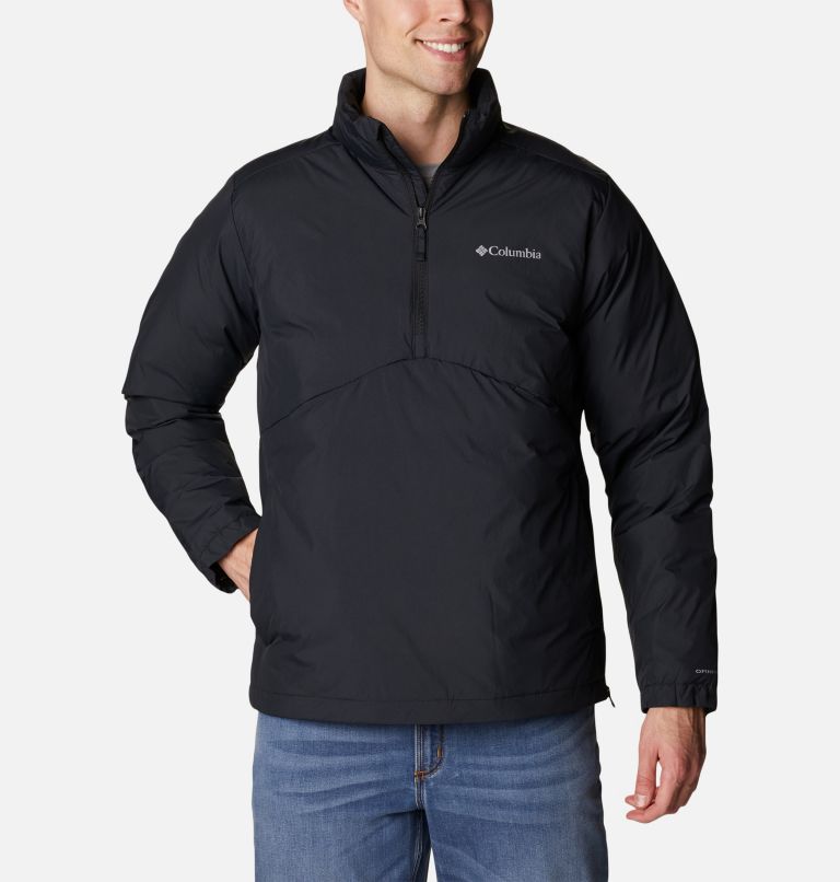 Men's Reno Ridge Pullover Jacket, Color: Black, image 1