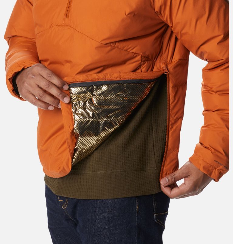 Men's Reno Ridge Pullover Jacket, Color: Warm Copper, image 5
