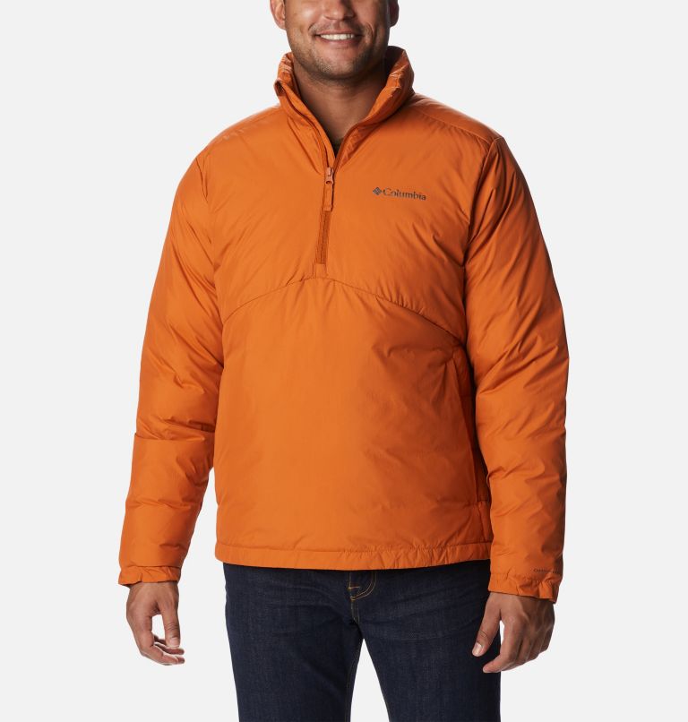 Thumbnail: Men's Reno Ridge Pullover Jacket, Color: Warm Copper, image 1