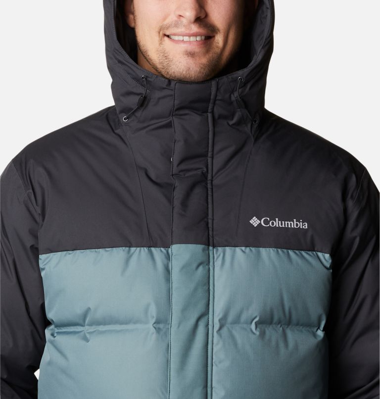 Men's Grand Trek II Parka, Color: Metal, Shark, image 4