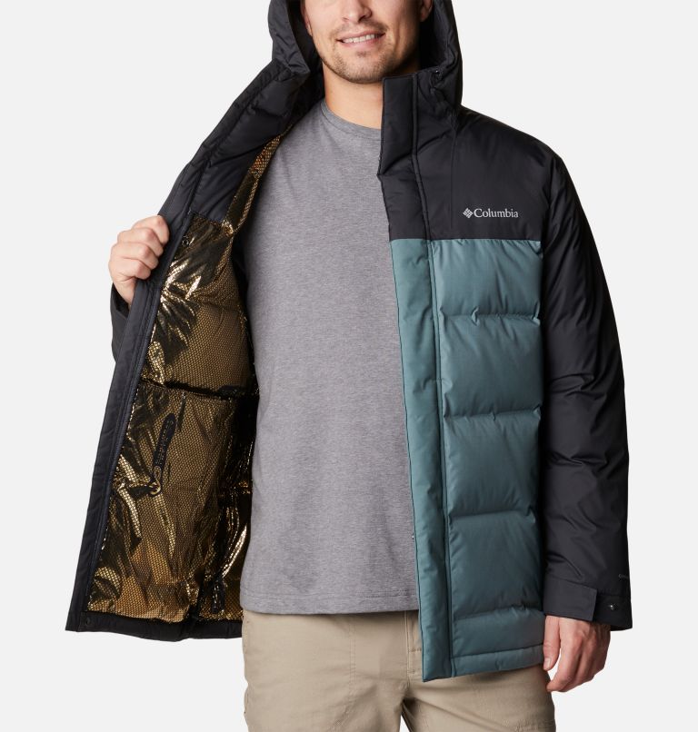 Men's Grand Trek II Parka, Color: Metal, Shark, image 5