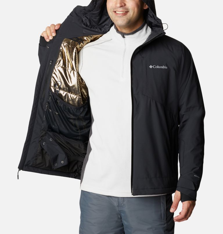 Men's Centerport II Waterproof Ski Jacket, Color: Black, image 5