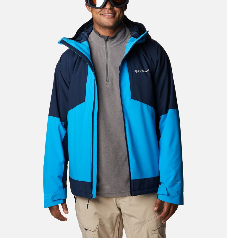 Veste de Ski Imperméable Centerport II Homme, Color: Compass Blue, Collegiate Navy, image 12