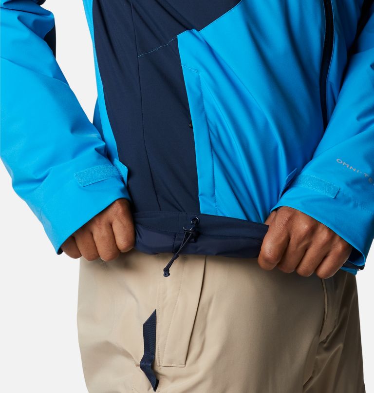 Veste de Ski Imperméable Centerport II Homme, Color: Compass Blue, Collegiate Navy, image 10